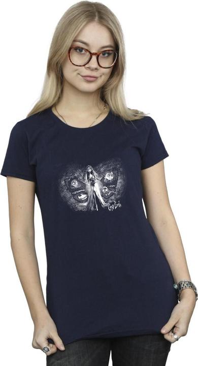 Immagine prodotto Corpse Bride Emily Butterfly Maglietta Donna (L)