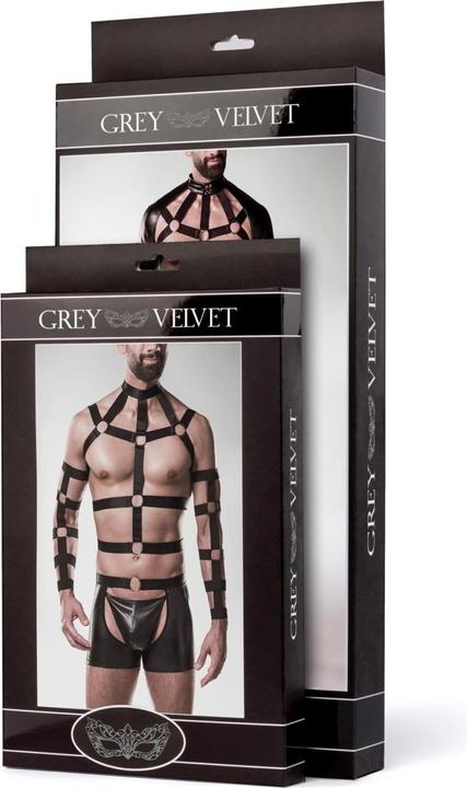 Productafbeelding Grey Velvet 3-delige bolero set (S, M)