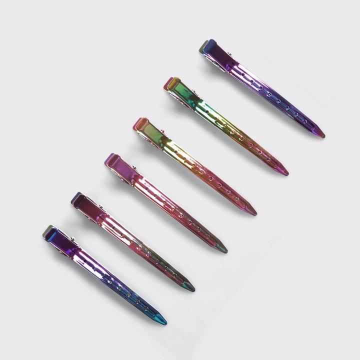 Image du produit Kitsch Haarspange Styling Rainbow 6er Set (6 pcs)