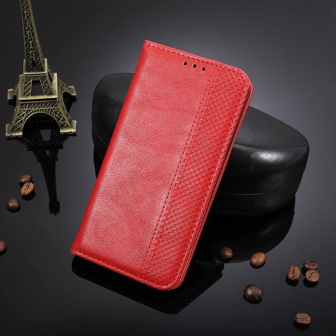 Actual product image MU Classic Retro Leather Bookcover Series (1S (2020), Alcatel 3X (2020))
