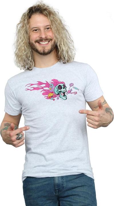 Image du produit Disney - T-shirt WRECK IT RALPH CANDY SKULL - Homme (XL)