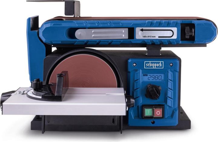 Scheppach BTS800 Vario (Tellerschleifer, Bandschleifer, 400 W)