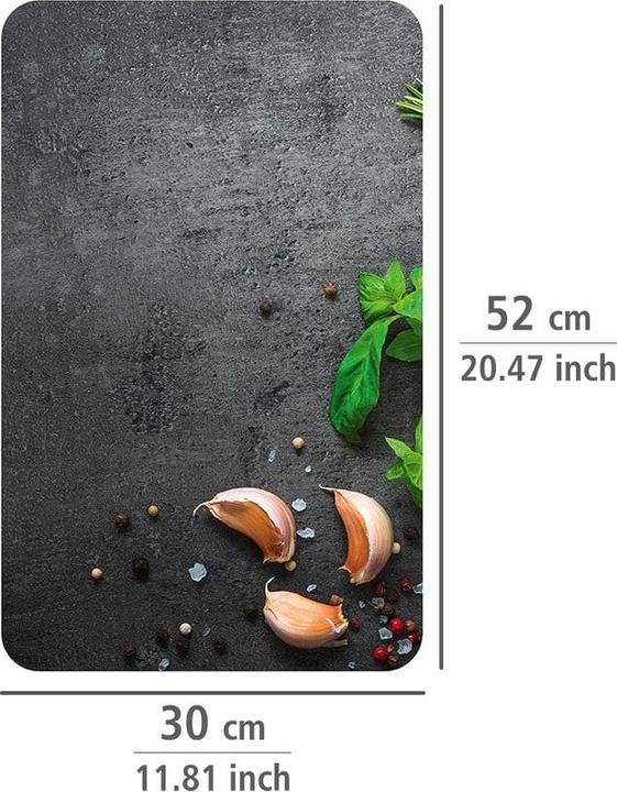 Image du produit Wenko Plaques de recouvrement en verre Herbes aromatiques