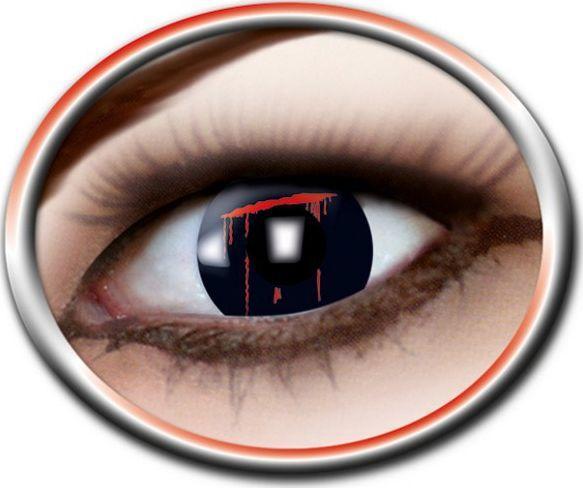 Image du produit Fasnacht Lentilles de contact coupe noire (Noir)