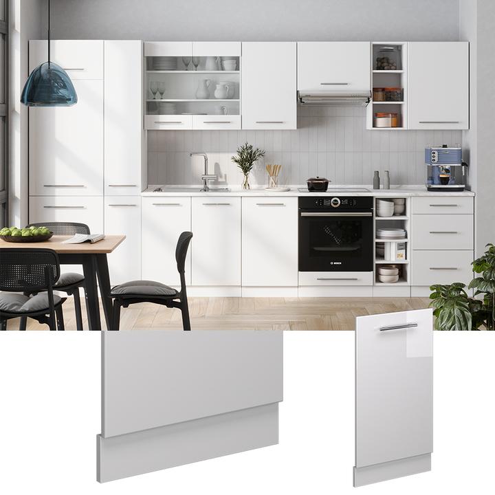 Immagine prodotto Vichy Frontblende Fame-Line, Weiss Hochglanz/Weiss, 45 cm ohne Arbeitsplatte
