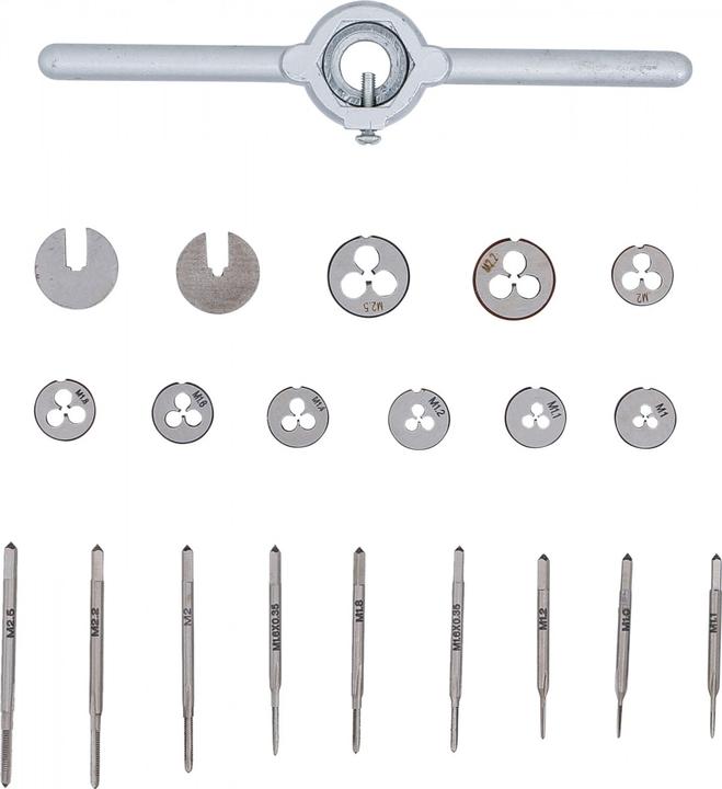 Image du produit BGS Jeu de tarauds | M1 - M2,5 | 31 pièces