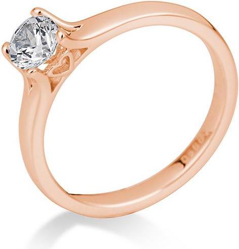 Actual product image Breuning 4 prong set from 0.40 ct. (50, 585/14 K Gold)