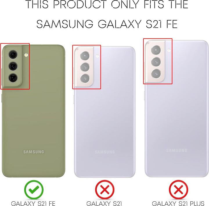 Produktbild Nalia Neon Silikon Handyhülle (Samsung Galaxy S21 FE)