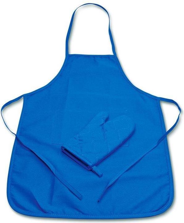 Actual product image Städter Tablier et gant pour enfant - Bleu (2pcs)