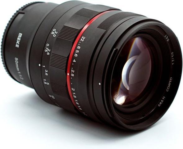Actual product image Meike 50mm 1.2 L mount (Leica L, APS-C / DX)