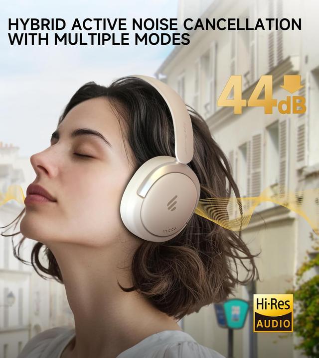 Immagine prodotto Edifier Atom Max - ivory - Overhead (ANC, 45 h, Cablato)