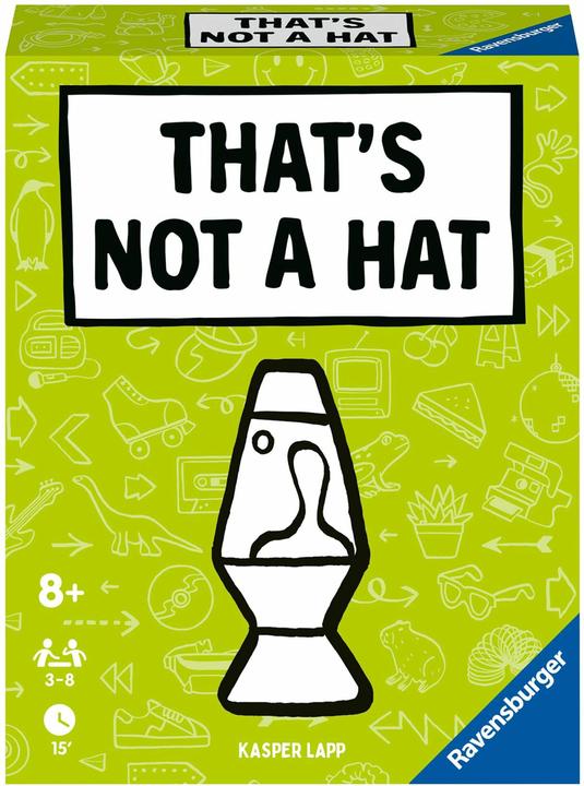 Produktbild Ravensburger That's not a hat - Pop Culture (Deutsch, Spanisch, Französisch, Niederländisch, Portugiesisch, Englisch)