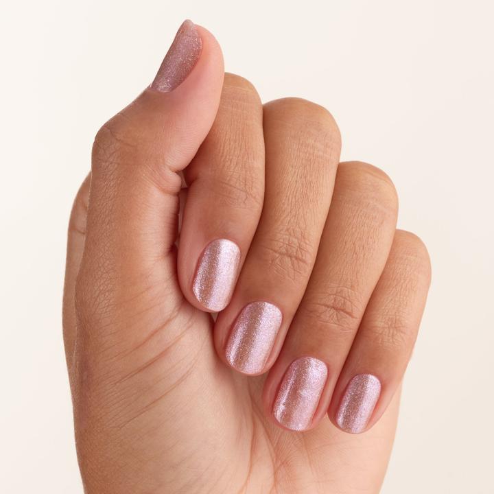 Actual product image essence gel nail colour (58 Less bitter more glitter, Gel-Effect Nail Polish)