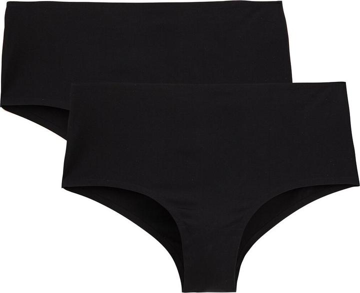 La Redoute Collections Lot de 2 shortys en microfibre (42, lot de 2)