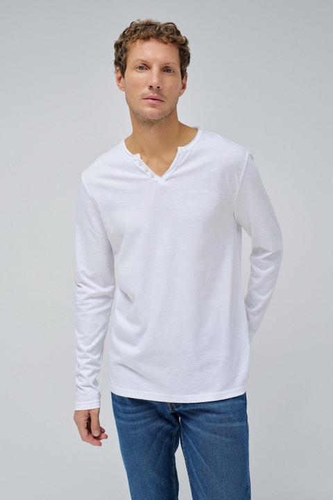 Immagine prodotto Salsa Jeans Langarmshirt Jersey Longsleeve Serafino (XL)