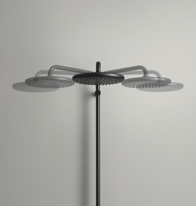 Actual product image Grohe Vitalio Start System 250 Duschsystem mit Thermostatbatterie, Schweizer Stichmass, variable Bohrlöche