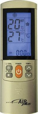 Actual product image G.B.S. Elettronica Universal Air Plus IR Wireless Remote Control Air Conditioning Buttons (Universal remote control)