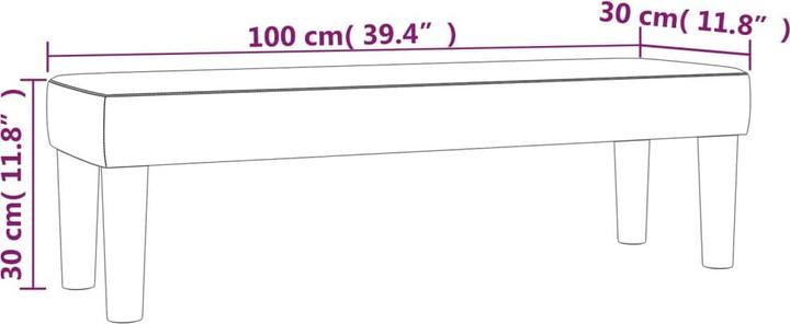 Actual product image VidaXL Afimia (100 cm)