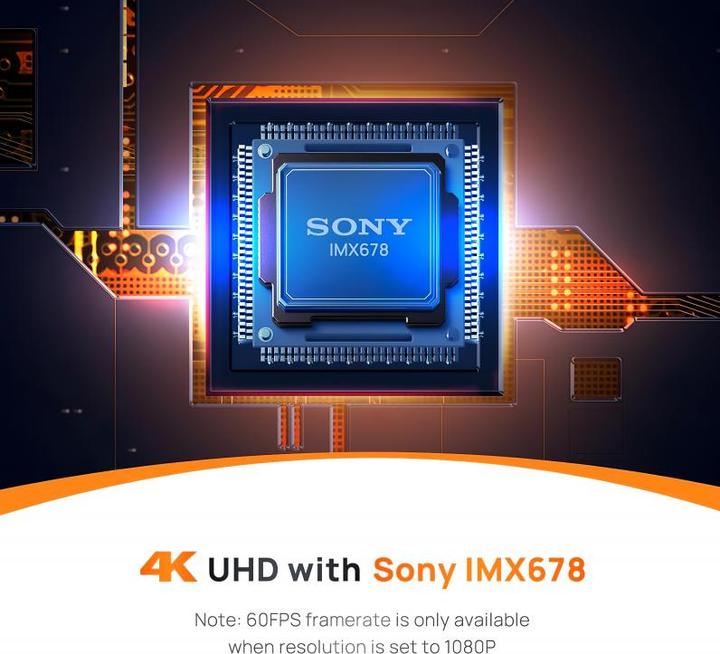 Actual product image 70mai A810 (Built-in display, Wi-Fi, Built-in microphone, 4K)