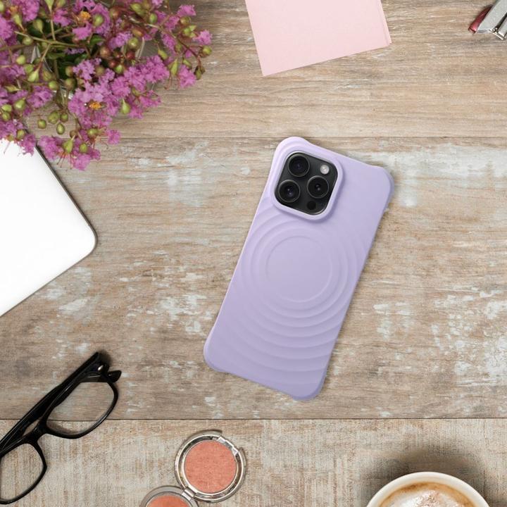 Immagine prodotto OEM Back panel cover Silicone Zephyr Mag Cover compatible with MagSafe do IPHONE 13 lilac (Apple iPhone 13)