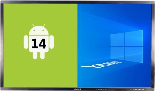 Actual product image Yashi LY7519 75" 4K Multitouch LCD Display (75")