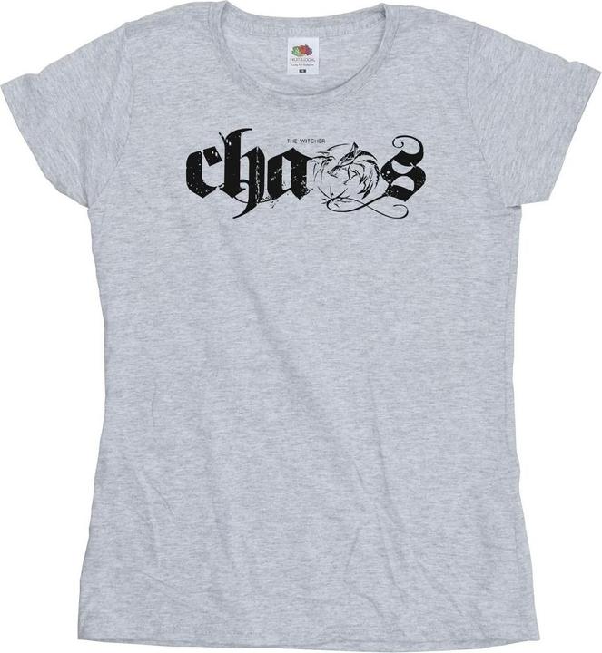 Actual product image Netflix Womens/Ladies The Witcher Chaos Cotton T-Shirt (L)