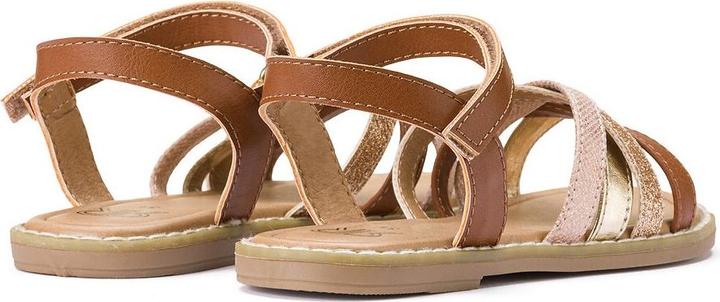 Image du produit La Redoute Collections Sandales tressées avec lanières velcro (34)