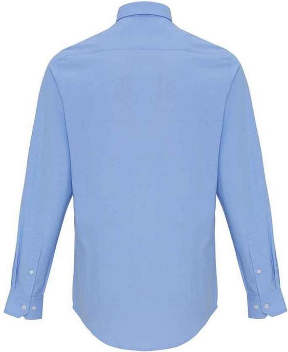 Actual product image Premier Mens Striped Oxford Long-Sleeved Shirt (XL)