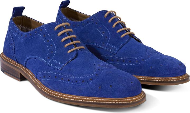 Actual product image Joe Browns Premium Leather Lace-Up Suede Brogues (44)