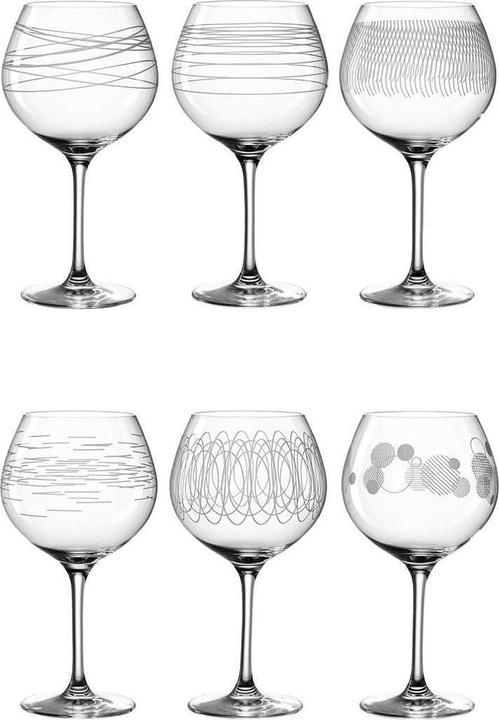 Image du produit Leonardo Casella (63 cl, 6 Verres, Verres à vin blanc, Verres à vin rouge)