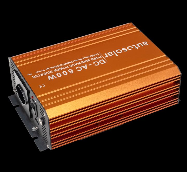 Image du produit Autosolar Onduleur 12 V DC à 230 V AC 600 W
