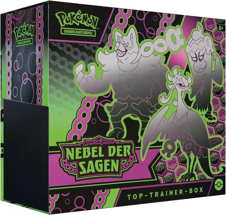 Produktbild Pokémon POK Karmesin & Purpur 06.5 Top-Trainer Box (Deutsch, Elite / Top Trainer Box)