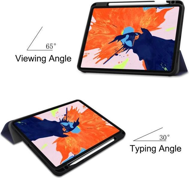 Produktbild MU Classic Dreifach faltbare Hülle mit Stifthalterung (iPad Pro 12.9 2020 (4. Gen))