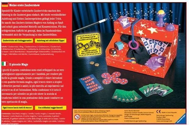 Immagine prodotto Ravensburger Il mio primo spettacolo di magia