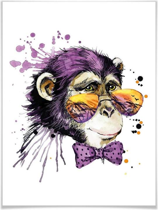 Immagine prodotto Trenddeko Monkey Business (120 x 150 cm)