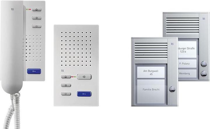 Image du produit TechniSat TCS PSC2220-0000 Système d'interphonie audio blanc (Filaire)