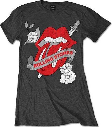 Actual product image The Rolling Stones Womens/Ladies Tattoo T-Shirt (M)