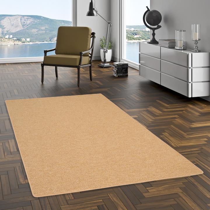 Produktbild Snapstyle Natur Flachgewebe Teppich Bentzon (80 x 160 cm)