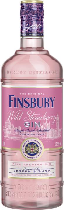 Actual product image Finsbury Wild Strawberry Pink Premium Gin (1 x 70 cl)