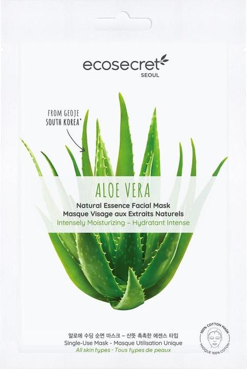 Ecosecret Gesichtsmaske Intensiv feuchtigkeitsspendend Aloe Vera Btl 20 ml (20 ml)