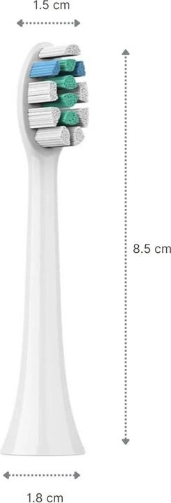 Immagine prodotto Hermex Testina dello spazzolino Spazzolini di ricambio alternativi per Philips Sonicare W2 (8 x)