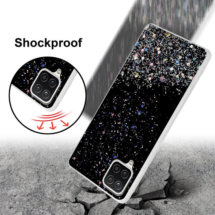 Immagine prodotto Cadorabo Copertura in TPU scintillante (Samsung Galaxy A12, Samsung Galaxy M12)
