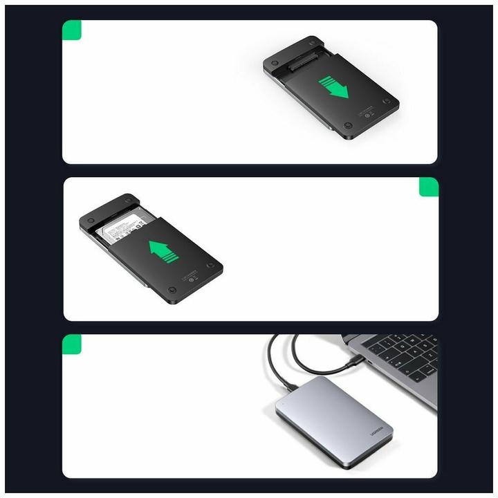 Image du produit Ugreen Boîtier en aluminium (2.5")