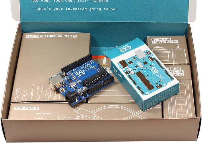 Actual product image Arduino Starter Kit German