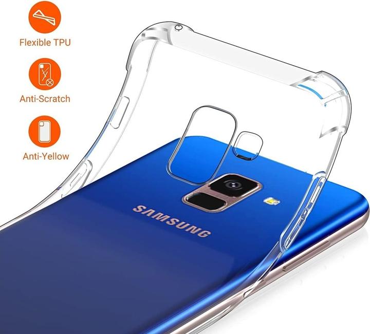 Image du produit Screenguard Samsung Galaxy A8 2018 Coque Crystal Soft Airbag Bumper (Samsung Galaxy A8 (2018))