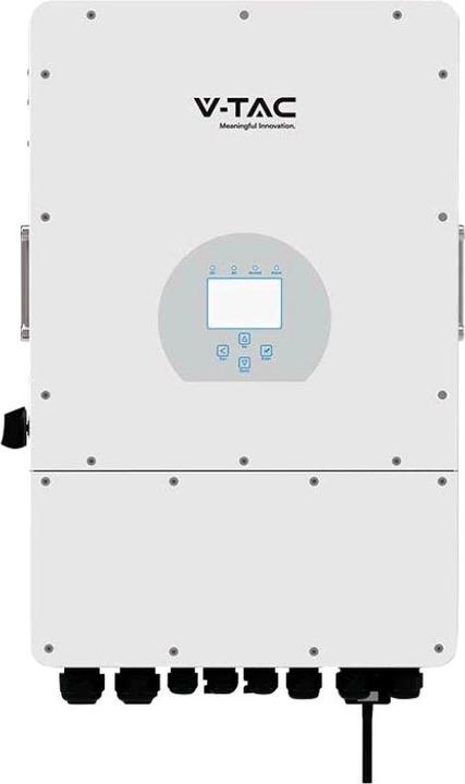 Immagine prodotto V-TAC SUN5KSG04LP3EU Inverter fotovoltaico ibrido trifase da 5 kW