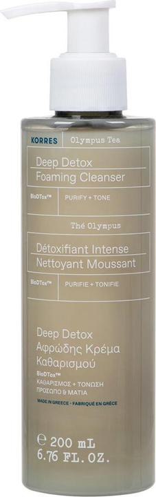Korres Olympus Tea Deep Detox Foaming Cleanser (Schaum, 200 ml)