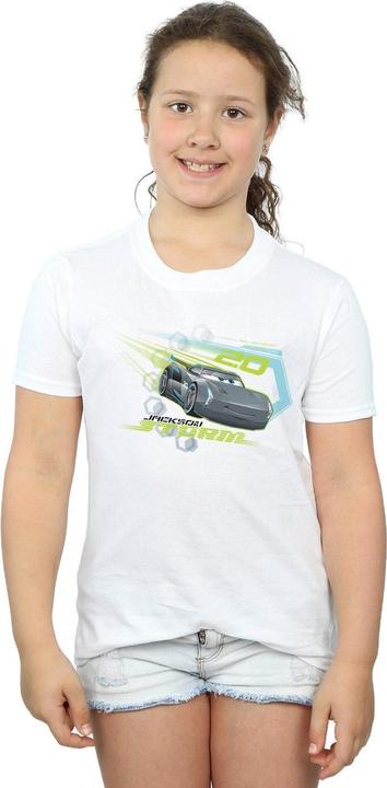 Immagine prodotto Disney Cars Jackson Storm Maglietta Ragazze (140, 146)