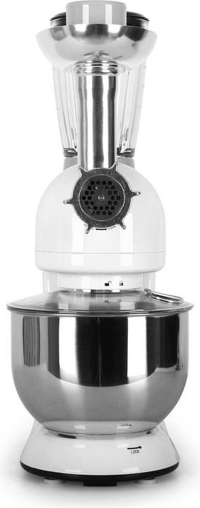 Produktbild Klarstein Lucia Bianca Küchenmaschine inkl Fleischwolf1200W, 5 Liter, Weiss (1200 W)