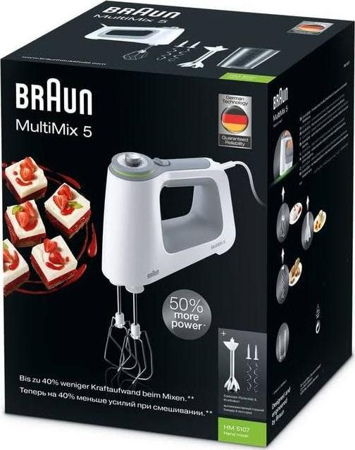 Actual product image Braun MultiMix 5 HM5107WH (750 W)
